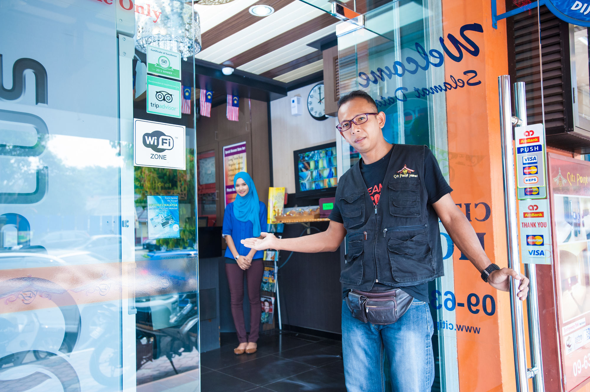 Dj Citi Point Hotel Kuala Terengganu Exteriör bild
